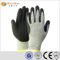 SUNNYHOPE Latex-Schaum-Anti-Schnitt-Handschuhe